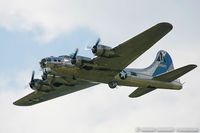 N9323Z @ KYIP - Boeing B-17G Flying Fortress Sentimental Journey  C/N 44-83514, N9323Z
