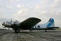 N9323Z @ KYIP - Boeing B-17G Flying Fortress Sentimental Journey  C/N 44-83514, N9323Z