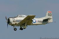 N944SD @ KYIP - North American T-28C Trojan  C/N 140531, N944SD - by Dariusz Jezewski www.FotoDj.com