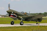 N9837A @ KYIP - Curtiss P-40N Warhawk  C/N 33108, N9837A