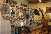 G-AWII @ EGTH - Shuttleworth Trust. AR501 in the workshop - by Howard J Curtis