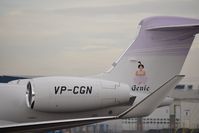 VP-CGN @ KBOI - Registered to Genie Three Limited in the Cayman Islands. - by Gerald Howard