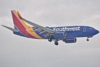 N407WN @ KBOI - Landing RWY 10L. - by Gerald Howard