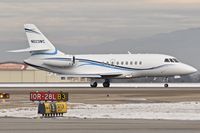 N523WC @ KBOI - Take off run on RWY 10R. - by Gerald Howard