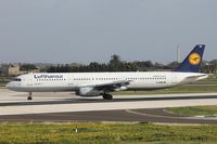 D-AIRB @ LMML - A321 D-AIRB Lufthansa - by Raymond Zammit