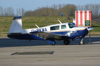 G-BKMA @ EGSH - Parked at Norwich. - by Graham Reeve
