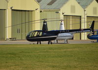 G-FLYX @ EGLD - Robinson R44 Raven II at Denham. - by moxy