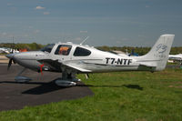 T7-NTF @ EGHH - A fairly exotic visitor! - by Howard J Curtis