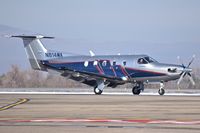 N814WA @ KBOI - Landing roll out on RWY 10R. - by Gerald Howard