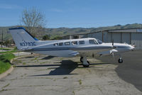 N3793C @ KRHV - Locally-based 1974 Cessna 402B @ Reid-Hillview Airport, San Jose, CA (to Pacific Aviation Aircraft Management, Fresno, CA 2008-07-16) - by Steve Nation