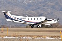 N123NX @ KBOI - Starting take off roll on RWY 10R. - by Gerald Howard