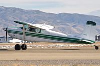 N8611X @ KBOI - Awaiting clearance for RWY 10R. - by Gerald Howard