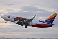 N943WN @ KBOI - departing RWY 10L. - by Gerald Howard