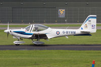 G-BYWM @ EGDY - 727 NAS - by Howard J Curtis