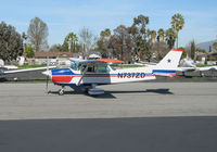 N737ZD @ KRHV - HP Air 1977 Cessna 172N taxiing @ Reid-Hillview Airport (San Jose), CA home base - by Steve Nation