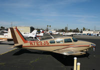N723JS @ KRHV - Locally-based 1967 Piper PA-30 Twin Comanche @ Reid-Hillview Airport (San Jose), CA (to private owner in Slocumb, AL 2011-06-08) - by Steve Nation