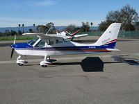 N146TB @ KRHV - Newly imported 2006 Tecnam P-2004 Bravo light sport @ Reid-Hillview Airport (San Jose), CA - by Steve Nation