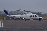 M-JCBA @ EGSH - Departing from Norwich. - by Graham Reeve