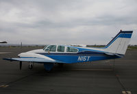 N15T @ KPRB - Locally-based 1964 Beech 95-B55 Baron @ Paso Robles Municipal Airport, CA - by Steve Nation