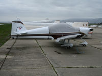 N707DC @ CVH - 1998 VANS RV-6A with cockpit cover @ Hollister Municipal Airport, CA - by Steve Nation