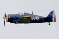 F-AZHD @ LFFQ - North American NA-68, On display, La Ferté-Alais (LFFQ) Air show 2016 - by Yves-Q