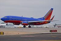 N229WN @ KBOI - Touch down on RWY 10L. - by Gerald Howard