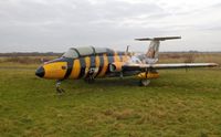 RA-01611 @ EGFH - Former Soviet Air Force Aero L-29 Delfin aircraft. - by Roger Winser