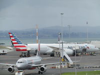 N829AN @ NZAA - on stand at AKL - by magnaman
