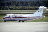 D-BATA @ EDDK - ATR 42-300 - NFD Nürnberger Flugdienst col. of Cinder Air - 079 - D-BATA - 13.10.1988 - CGN - by Ralf Winter