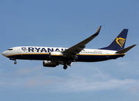 EI-DYR @ LEBL - Landing rwy 25R - by Shunn311