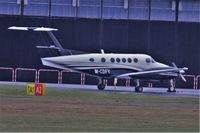 M-CDFY @ EGLF - Bit of a long range shot of this BAe Beech 200 Super King Air seen at Farnborough - by dave226688