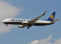 EI-EXE @ LEBL - Landing rwy 25R - by Shunn311