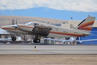 N8437U @ KBOI - Landing roll out on RWY 10L. - by Gerald Howard