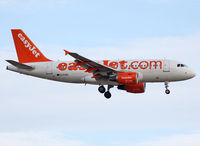 G-EZAC @ LEBL - Landing rwy 25R without 'Come on, Let's Fly' titles - by Shunn311