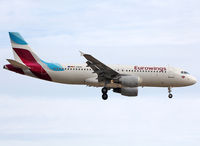 D-ABHF @ LEBL - Landing rwy 25R - by Shunn311