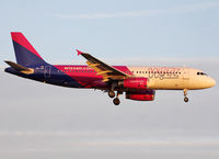 HA-LWI @ LEBL - Landing rwy 25R in new c/s - by Shunn311