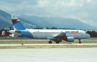 F-GJVX @ AGP - Malaga 30.8.1996 - by leo larsen