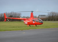 G-DIGA @ EGTB - Robinson R66 Turbine at Wycombe Air Park. Ex N4478K - by moxy