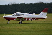 G-WARX @ EGLM - Piper PA-28-161 Cherokee Warrior III at White Waltham. Ex N4126D - by moxy