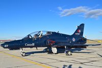 155217 @ KBOI - Parked on the south GA ramp. No.2 CFFTS, Moose Jaw, Saskatchewan, Canada. - by Gerald Howard