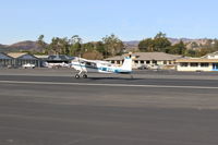 N485 @ SZP - 1959 Cessna 180B, Continental O-470 230 Hp, takeoff roll Rwy 22 - by Doug Robertson