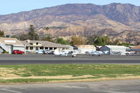 N485 @ SZP - 1959 Cessna 180B, Continental O-470 230 Hp, taxi to Rwy 22 - by Doug Robertson
