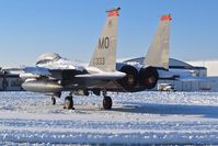 91-0333 @ KBOI - 391st Fighter Sq.“Bold Tigers”, 366th Fighter Wing, Mountain Home AFB, Idaho. - by Gerald Howard