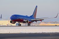 N420WN @ KBOI - Landing RWY 10L. - by Gerald Howard