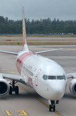 VT-AXM @ WSSS - Air India Express B738 - by FerryPNL