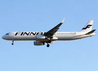OH-LZO @ LEBL - Landing rwy 25R - by Shunn311