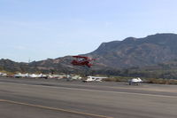 N49BR @ SZP - 1983 Aerotek PITTS S-2A SPECIAL, Lycoming AEIO-360 180 Hp, takeoff climb Rwy 22 - by Doug Robertson