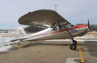 N81054 @ KUNU - Cessna 140