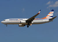 SP-TVZ @ LEBL - Landing rwy 25R in now Smartwings c/s - by Shunn311