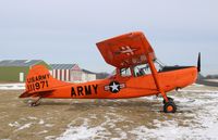 N90671 @ KUNU - Cessna O-1A